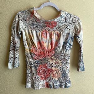 Boho Chic Off Shoulder Stretchy Top